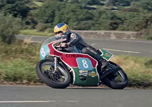 Images Dated 12th January 2020: Decca Kelly (Cowles Yamaha) 1987 Junior Manx Grand Prix