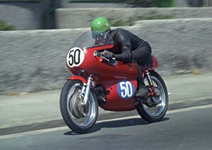 Images Dated 24th May 2020: Denis Gallagher (Aermacchi) 1969 Junior TT