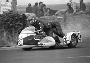 Dennis Bingham & Julia Bingham (Honda) 1976 Southern 100