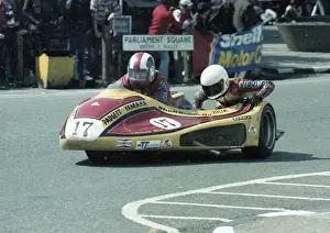 Dennis Bingham & Julia Bingham (Padgett Yamaha) 1981 Sidecar TT