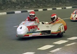 Dennis Bingham & Julia Bingham (Windle) 1986 Sidecar TT