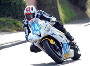 Images Dated 15th July 2010: Dennis Booth (Yamaha) 2010 Junior Manx Grand Prix