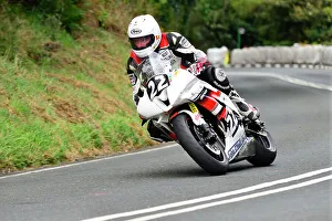 Images Dated 19th October 2020: Dennis Booth (Yamaha) 2014 Junior Manx Grand Prix