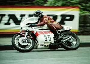 Images Dated 22nd April 2019: Dennis Casement (Yamaha) 1980 Classic TT