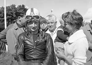 Dennis Craine (Greeves) 1965 Lightweight Manx Grand Prix