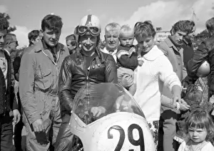 Greeves Prints: Dennis Craine (Greeves) 1965 Lightweight Manx Grand Prix