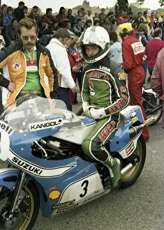 Images Dated 14th December 2015: Dennis Ireland (Suzuki) 1979 Classic TT