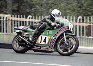 Images Dated 26th May 2021: Dennis Ireland (Suzuki) 1980 Classic TT