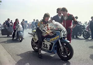 Images Dated 7th January 2022: Dennis Ireland (Suzuki) 1981 Classic TT
