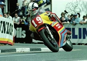 Images Dated 4th November 2018: Dennis Ireland (Suzuki) 1983 Formula One TT