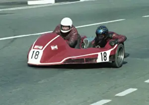 Dennis Keen & Geoff Leitch (Yamaha) 1981 Sidecar TT