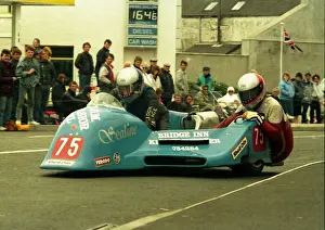 Dennis Keen & Robert Parker (Yamaha) 1988 Sidecar TT
