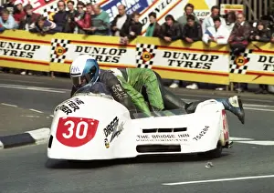 Dennis Keen & Robert Parker (Yamaha) 1989 Sidecar TT