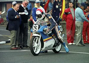 Images Dated 15th November 2019: Dennis Trollope (Honda) 1990 Ultra Lightweight TT
