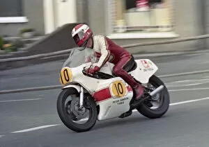Images Dated 3rd September 2020: Derek Allan (Dawson Yamaha) 1984 Senior Manx Grand Prix
