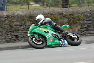 Images Dated 6th January 2021: Derek Brien (Yamaha) 2010 Supersport TT