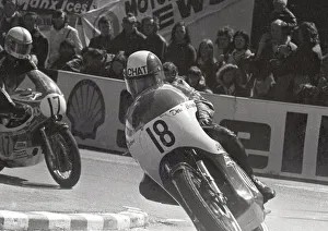 Images Dated 29th February 2020: Derek Chatterton & Bill Smith (Yamaha) 1974 Senior TT