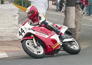 Images Dated 30th May 2022: Derek Chatterton (Suzuki) 1988 Formula One TT