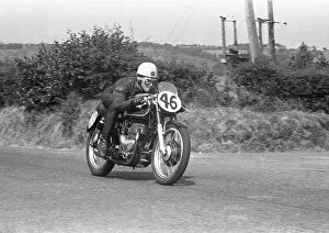 Images Dated 29th June 2022: Derek Ennett (Matchless) 1955 Lightweight Ulster Grand Prix