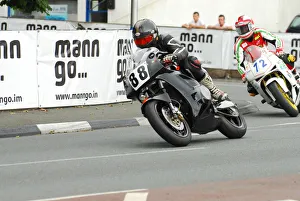 Derek Glass Prints: Derek Glass (Kawasaki) 2013 Formula Two Classic TT