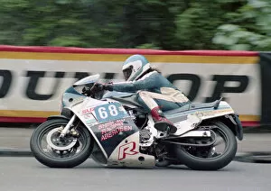 Images Dated 4th May 2020: Derek Glass (Suzuki) 1986 Production B TT
