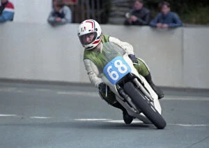 Images Dated 6th March 2021: Derek L Williams (Yamaha) 1990 Junior Manx Grand Prix
