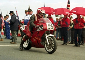 Images Dated 8th January 2018: Derek Lloyd (Honda) 1996 Formula One TT