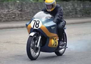 Images Dated 8th October 2020: Derek Loan (Hi-Tac Suzuki) 1974 Senior TT