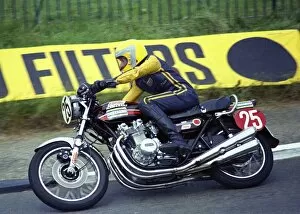 Images Dated 13th August 2016: Derek Loan (Kawasaki) 1974 Production TT