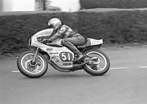 Images Dated 23rd September 2013: Derek Loan (Suzuki) 1977 Formula 3 TT