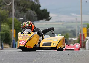Images Dated 2nd August 2022: Derek Lynch & Anthony Mcdonnell (DMR Suzuki) 2022 Southern 100