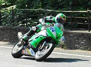 Derek Mcgee Prints: Derek McGee (Yamaha) 2016 Supersport 1 TT