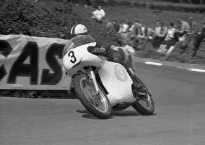 Images Dated 24th September 2013: Derek Minter (Norton) 1961 Junior TT