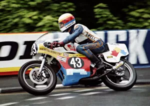 Images Dated 10th November 2018: Derek Mortimer (Yamaha) 1980 Formula 3 TT