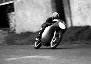 Images Dated 27th March 2023: Derek Pilling AJS 1962 Junior Manx Grand Prix
