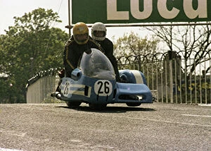 Derek Plummer & Roger Tomlinson (Kawasaki) 1979 Sidecar TT