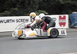 Derek Rumble & Alan Warner (Rumble Yamaha) 1979 Sidecar TT