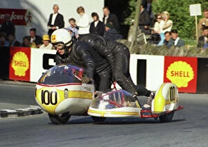 Derek Rumble & Ian Gemmell (Rumble BSA) 1968 Sidecar TT