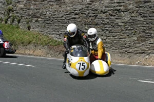 Images Dated 18th May 2020: Derek Rumble & Mal Corfield (Rumble BSA) 2005 Classic Lap