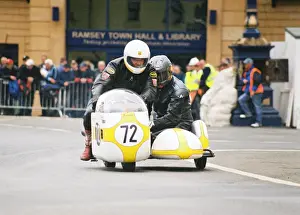Derek Rumble & Peter Forderman (Rumble BSA) 2004 Classic Parade Lap