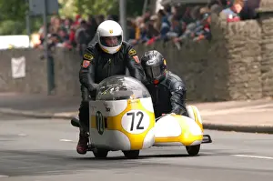 Derek Rumble & Peter Forderman (Rumble BSA) 2004 Classic Parade Lap