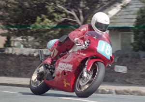 Images Dated 28th January 2021: Derek Wagstaff (Yamaha) 1996 Junior Manx Grand Prix
