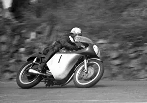 Images Dated 29th May 2020: Derek Woodman (Norton) 1964 Senior TT