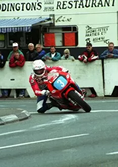 Derek Young (Tillston Honda) 1996 Junior TT