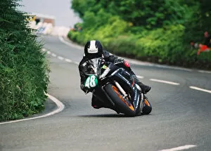 Images Dated 11th August 2018: Derran Slous (Yamaha) 2004 Lightweight 400 TT