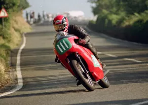 Images Dated 10th March 2019: Derrick Holliland (Ducati) 1991 Lightweight Classic Manx Grand Prix