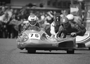 Derry Casson & Jake Jackson (Suzuki) 1986 Sidecar TT