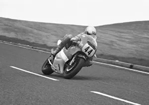 Images Dated 19th January 2022: Des Barry (Yamaha) 1986 Formula One TT