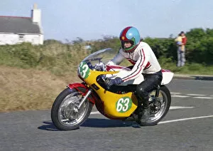 Images Dated 26th October 2020: Des Connor (Yamaha) 1976 Jurby Road