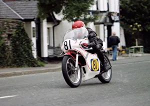 Images Dated 9th March 2019: Dick Elliott (Yamaha) 1980 Senior Manx Grand Prix